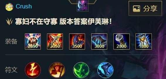 个人攻略出装换装指南（玩转游戏，优化个人出装方案）