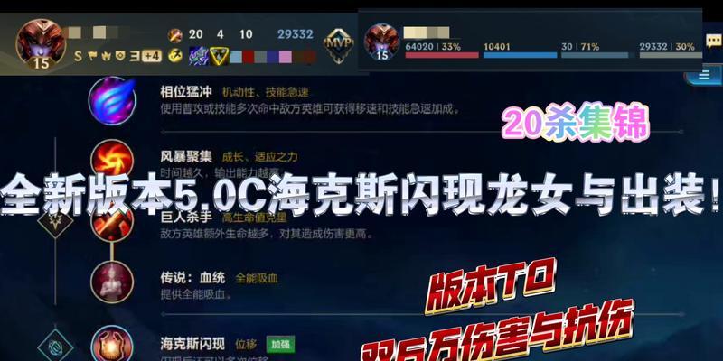 龙女赛场出装攻略，助你取得胜利的关键（打造强力的龙女装备，征服赛场的必备指南）