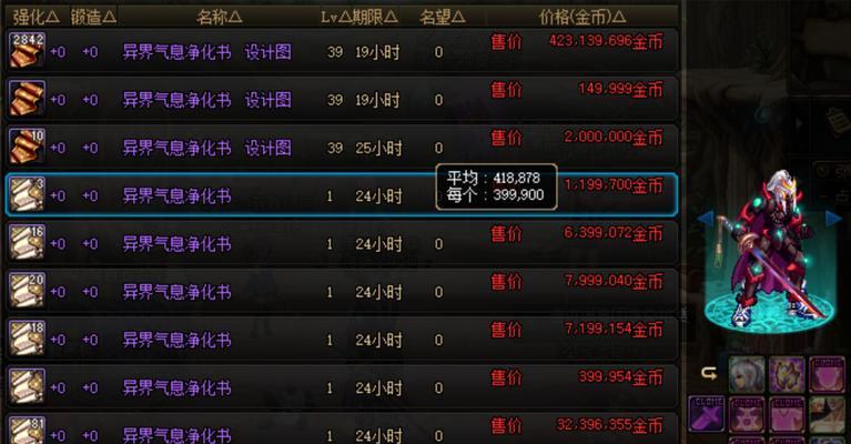 异界气息（打破次元壁，解析异界装备分解机制）